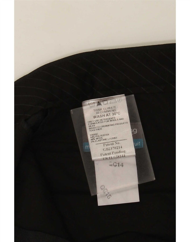 Marks & Spencer muške hlače s štipaljkama W36 L33 sivi poliester