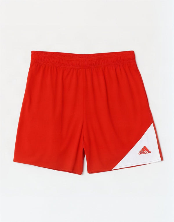Adidas muške sportske kratke hlače Climalite 2XL poliester crvene boje