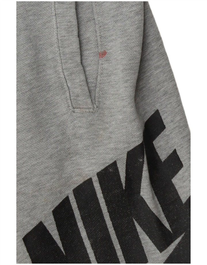 Nike Boys Graphic Sport Shorts 12-13 Years Large Grey Pamuk