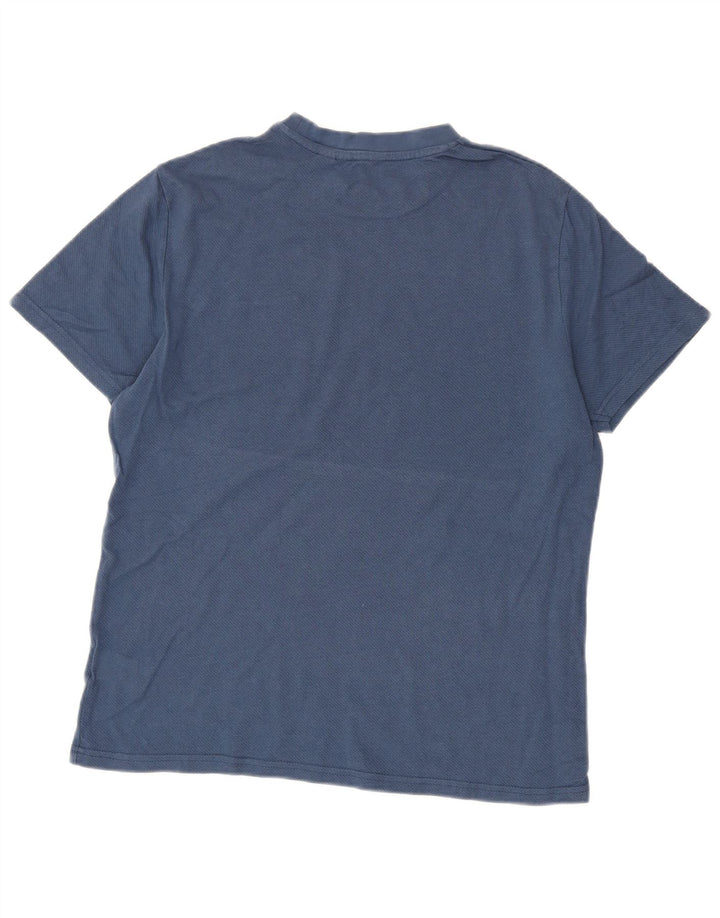 Ben Sherman muška majica kratkih rukava srednje tamnoplavi pamuk