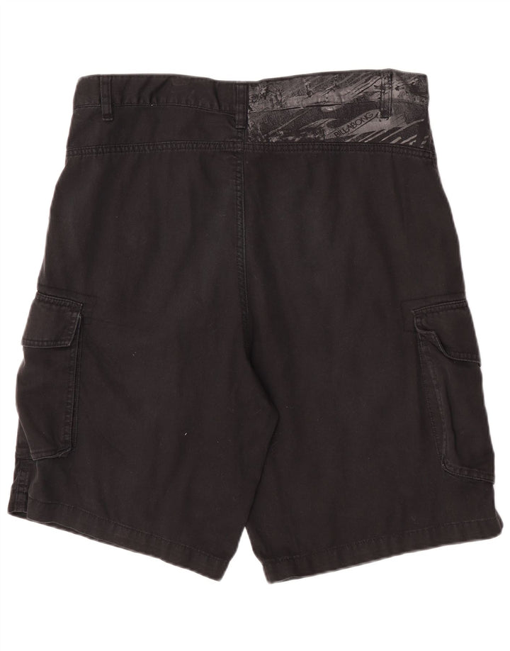 Billabong muške kargo kratke hlače W34 veliki crni pamuk