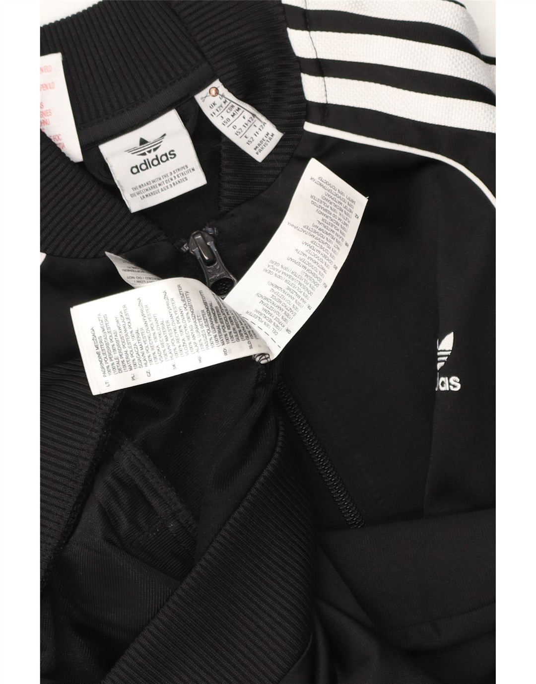 Adidas trenirka za dječake 11-12 godina crna poliesterska jakna