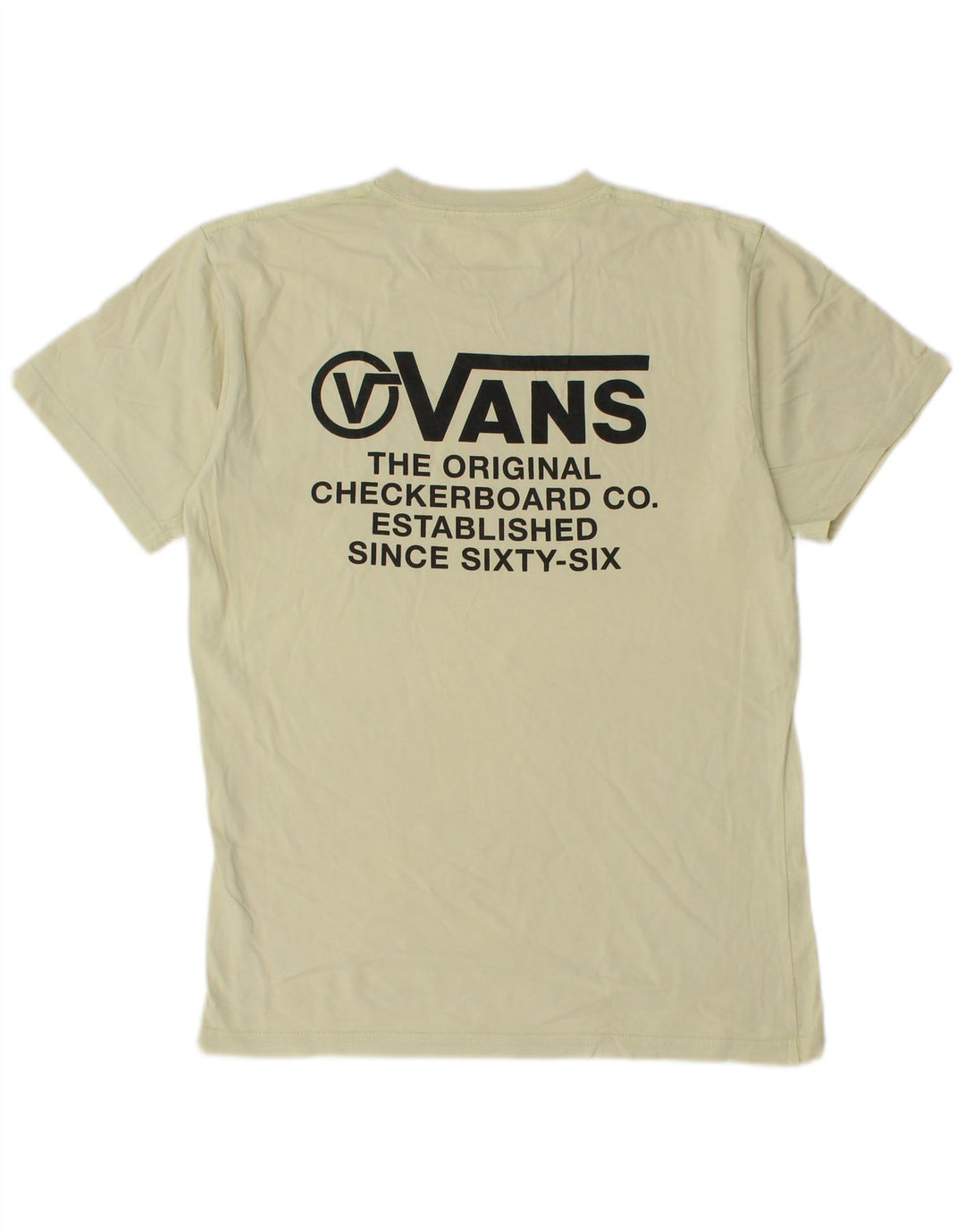 Vans muška majica kratkih rukava klasičnog kroja mala žuta