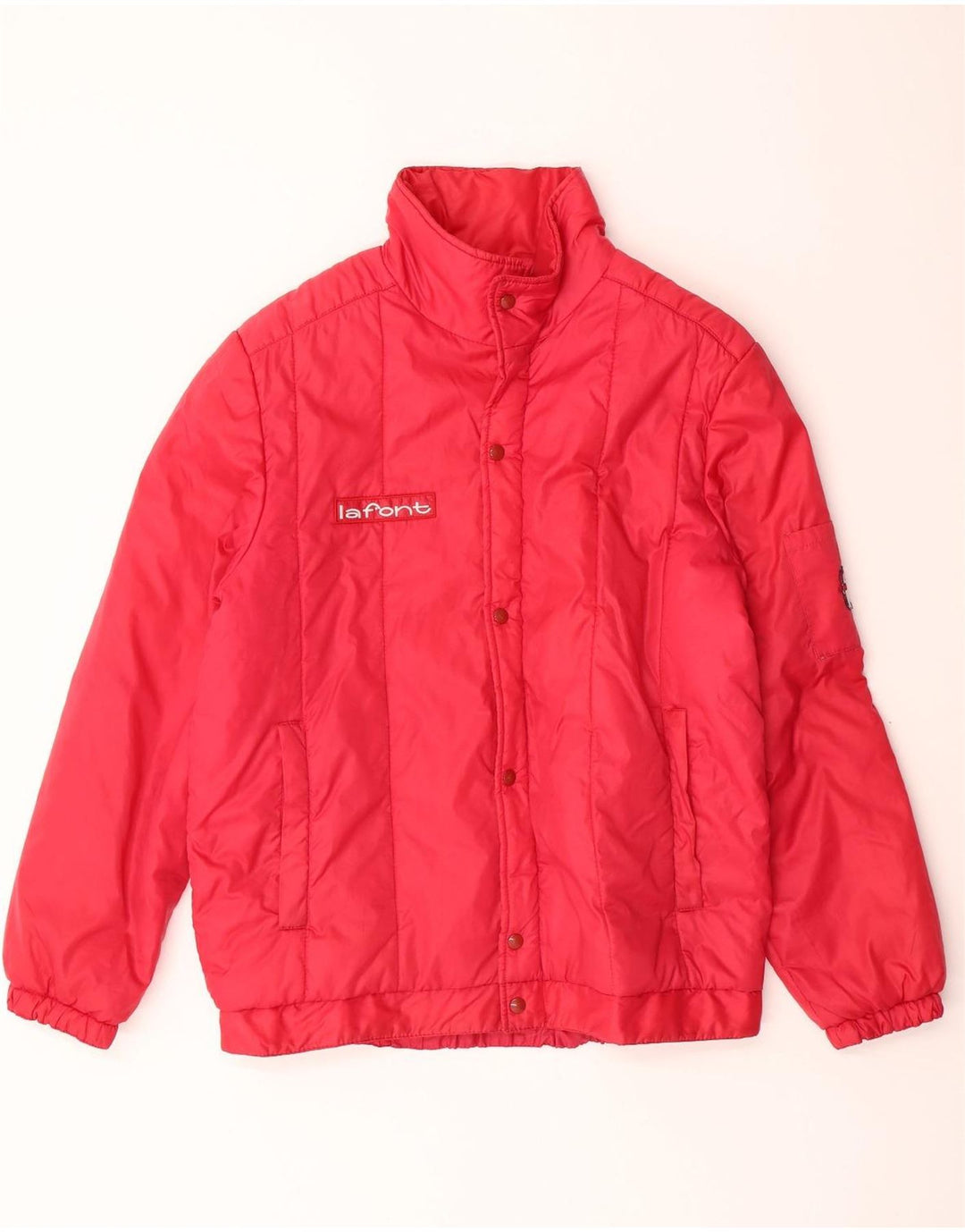 LAFONT Mens Padded Jacket UK 38 Medium Red