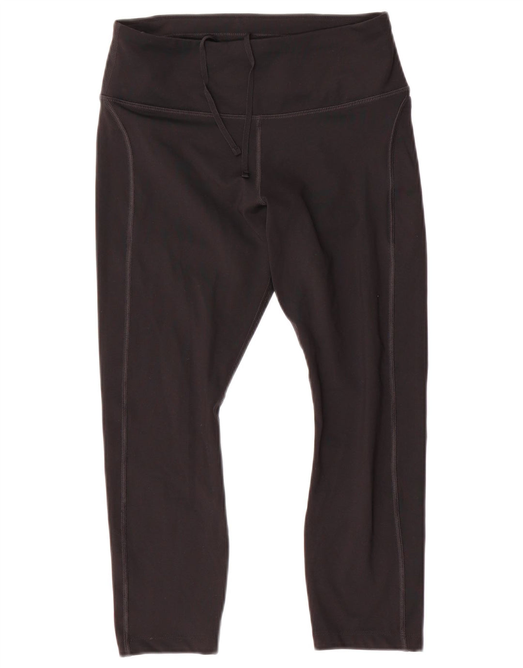 Nike Ženske Dri Fit Capri Leggings UK 14 Srednje crni poliester