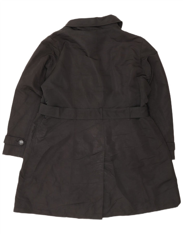 Marks & Spencer ženski trenč kaput UK 22 3XL crni poliester