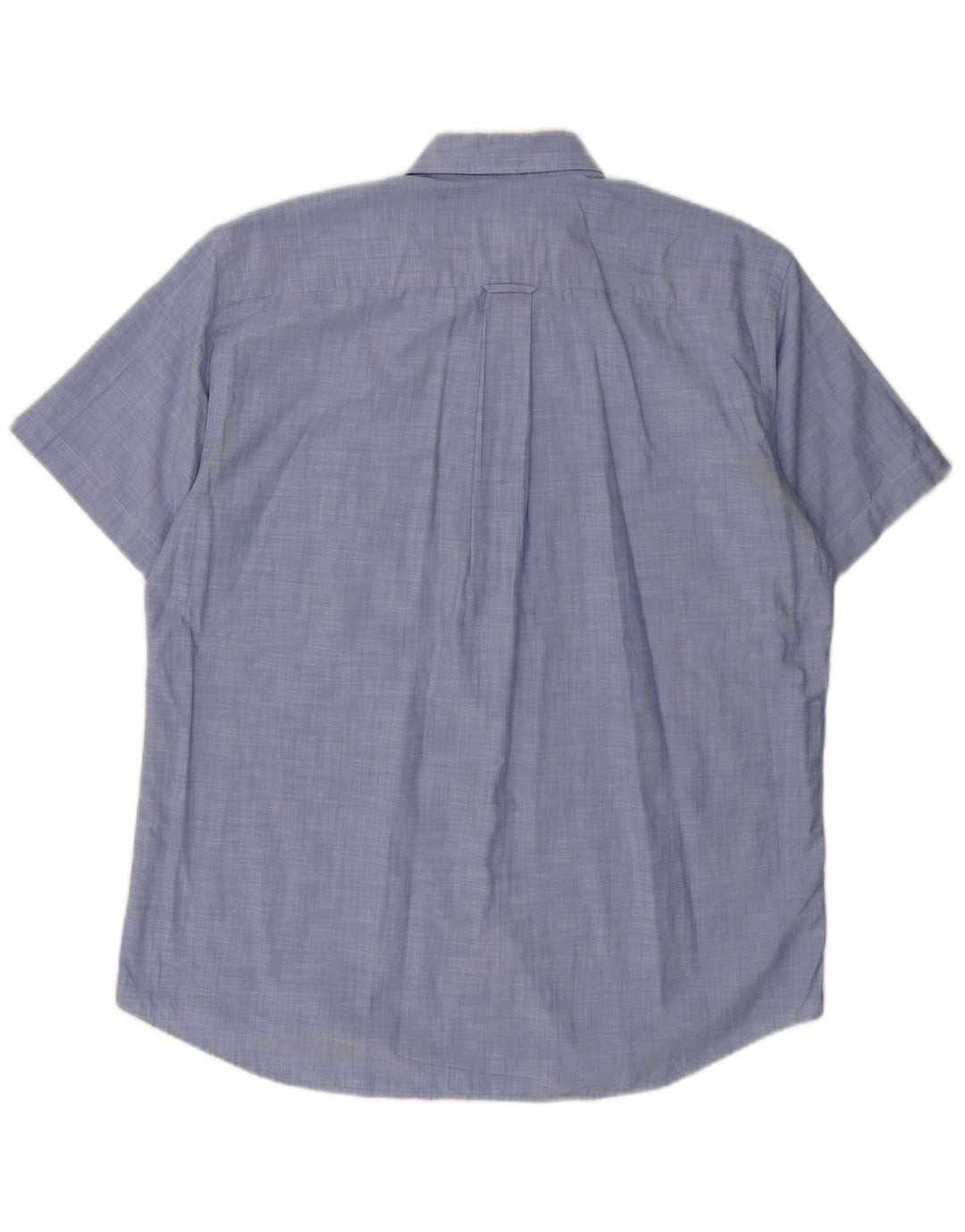 LACOSTE Muška košulja kratkih rukava Veličina 40 srednje plavi pamuk