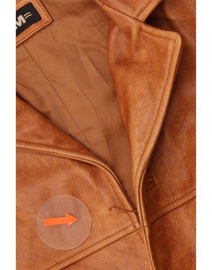 Vintage muška kožna jakna EU 48 Medium Brown Classic