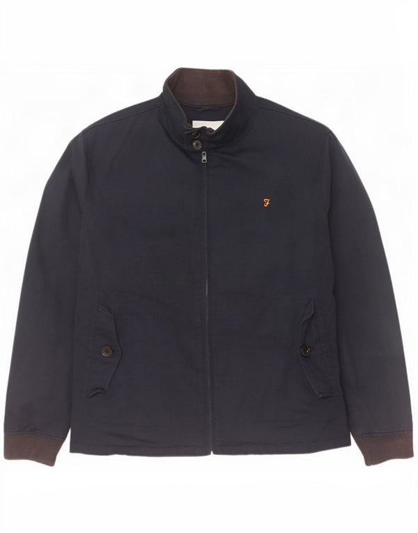 Farah muška bomber jakna UK 40 Large tamnoplavi pamuk