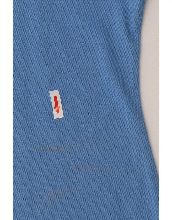 Lacoste ženska polo majica veličine 40 srednje plavi pamuk