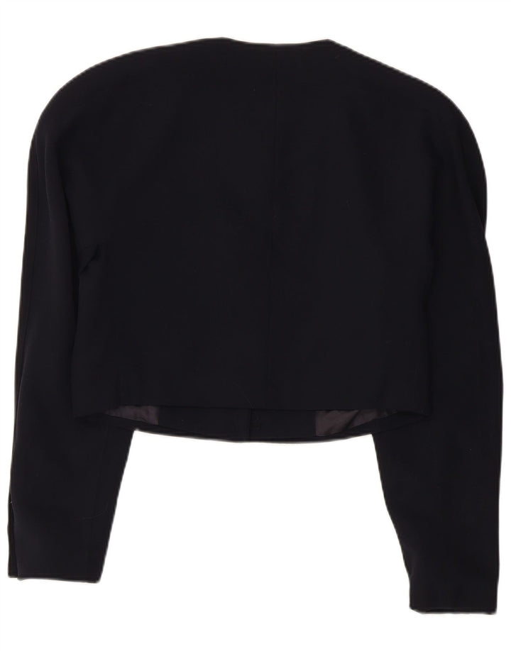 Mondi ženska jakna s bolerom s kratkim crtežima EU 38 srednje tamnoplava