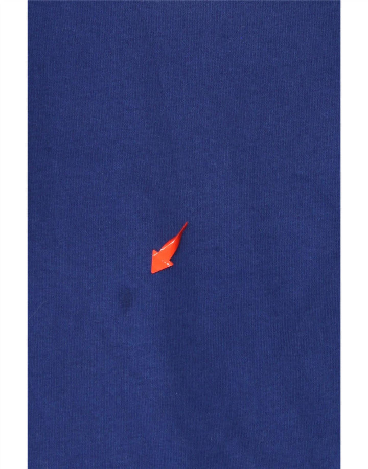 CHAMPION Muški džemper s grafičkim motivima, mali plavi pamuk