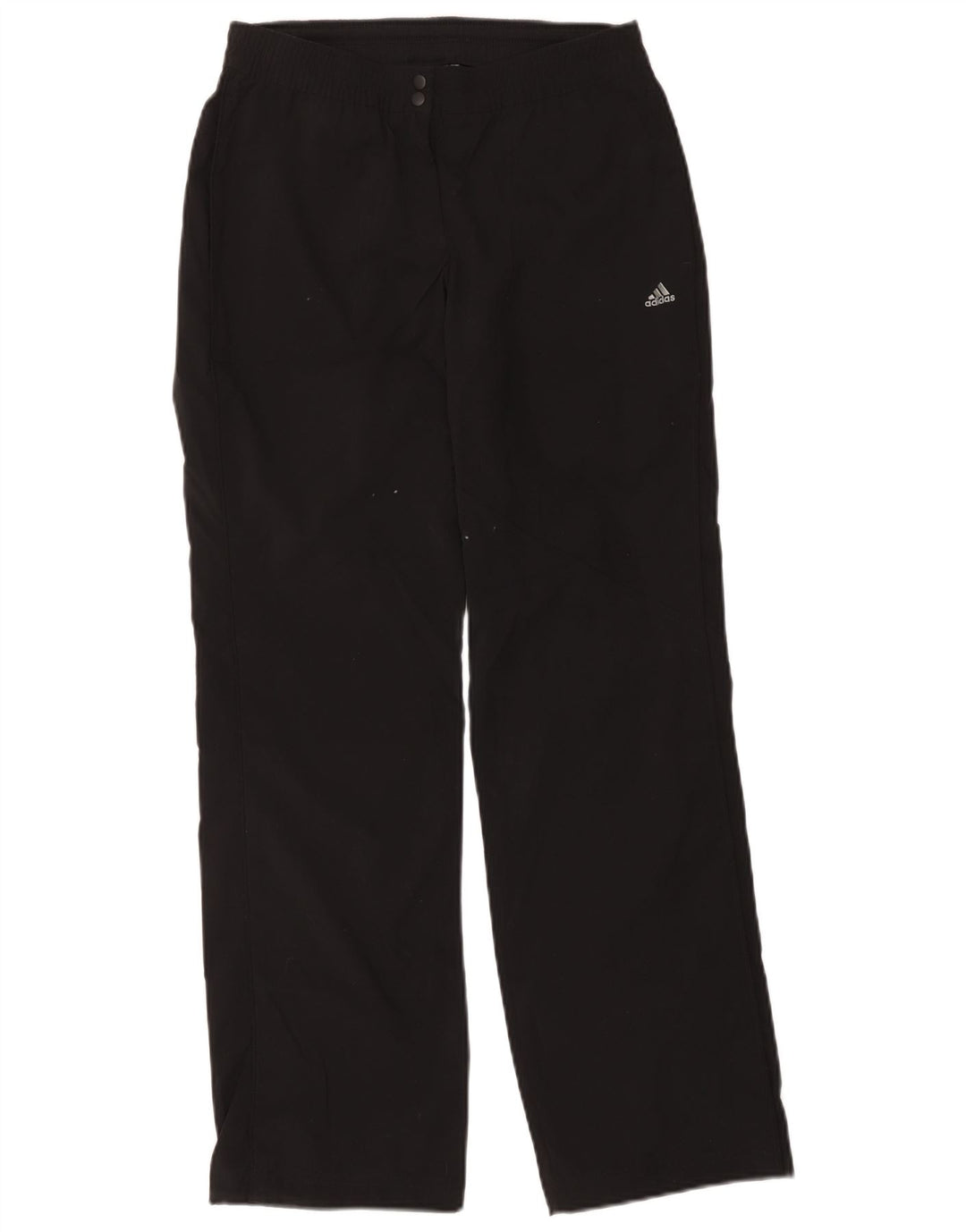 Adidas Ženske Climalite Trenirke Hlače UK 10 Male crne poliesterske