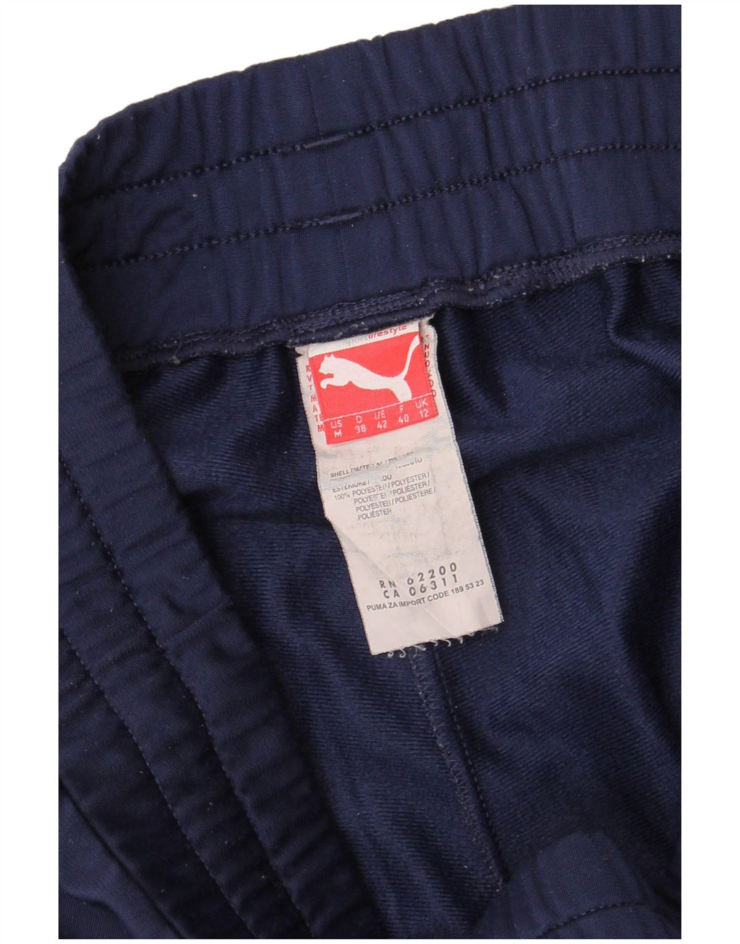 PUMA Ženska trenirka Hlače Joggers UK 12 Medium tamnoplavi poliester