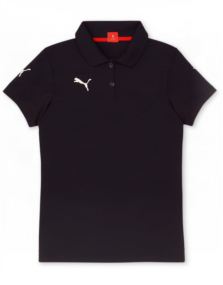 Puma ženska polo majica s grafičkim motivima UK 12 Medium tamnoplavi poliester
