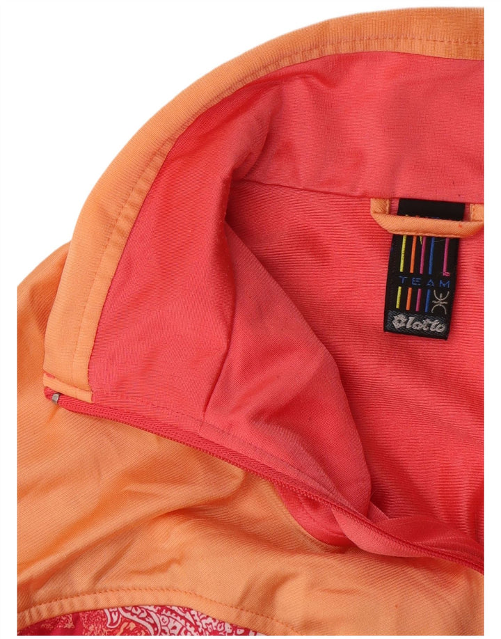 Lotto ženska gornja jakna trenirke UK 16 Large Pink Colourblock