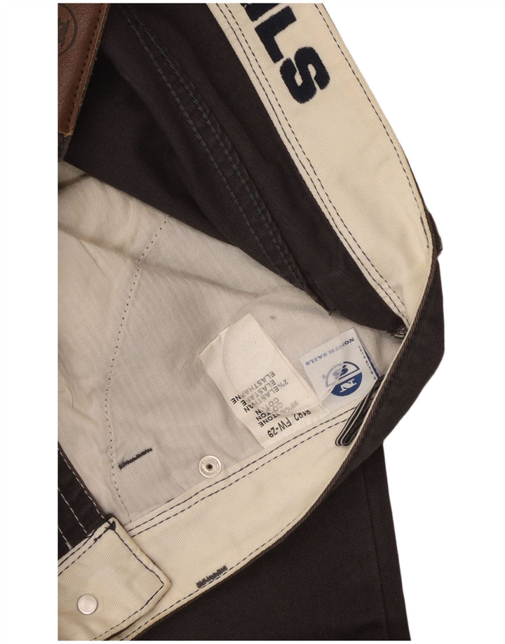 NORTH SAILS Muške ravne ležerne hlače W32 L34 Sivi pamuk