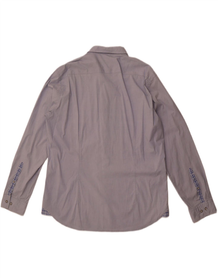 Hugo Boss muška košulja 2XL plavi pamuk