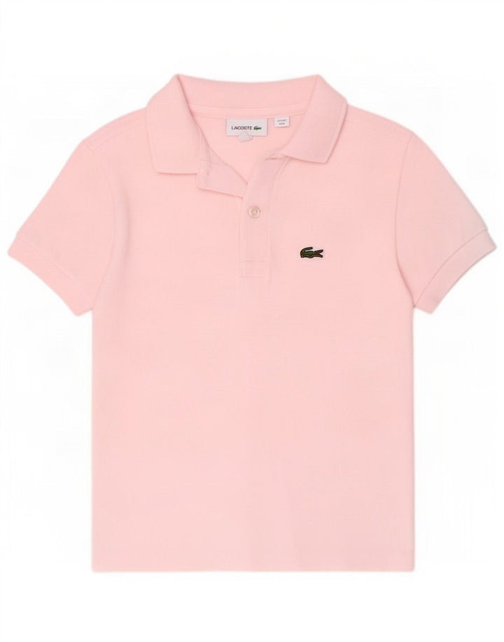 Lacoste polo majica za dječake 7-8 godina, ružičasti pamuk