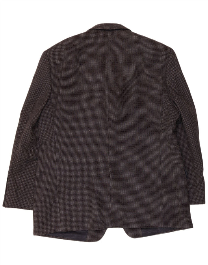 Marks & Spencer muška jakna sako s 3 gumba UK 44 XL tamnoplava djevičanska vuna