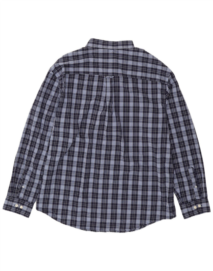 Izod muška košulja 2XL tamnoplava karirana pamuk