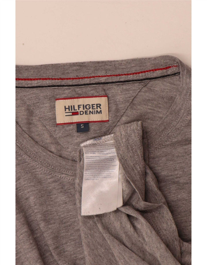 Tommy Hilfiger muška majica dugih rukava, mali sivi flekasti pamuk