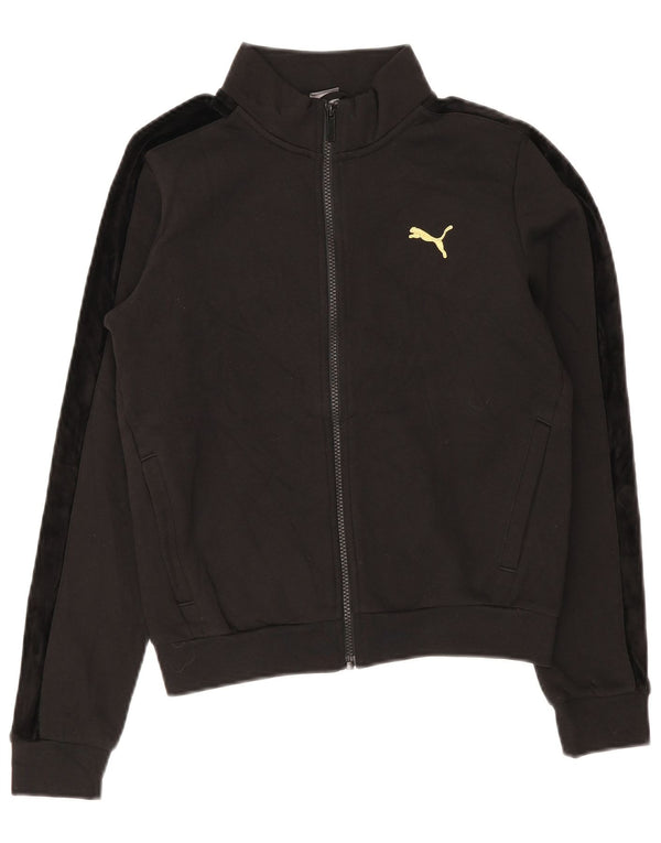 Puma ženska gornja jakna trenirke UK 6 XS, crni pamuk u boji