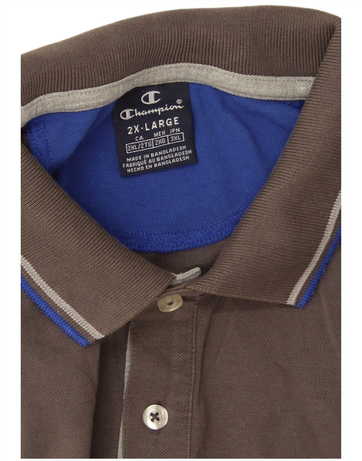Champion muška polo majica 2XL siva