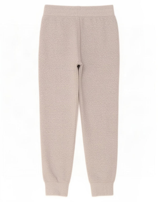 Puma Ženska trenirka Hlače Joggers UK 10 Small Grey Flecked Cotton