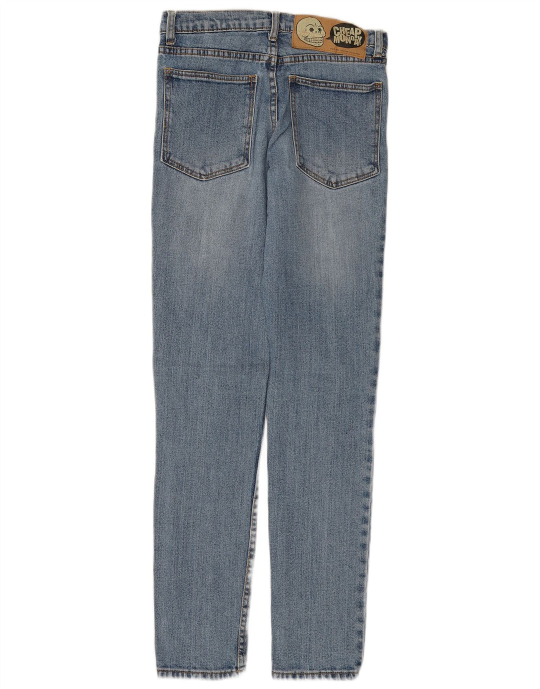 CHEAP MONDAY Muške uske traperice W28 L32 Plavi pamuk