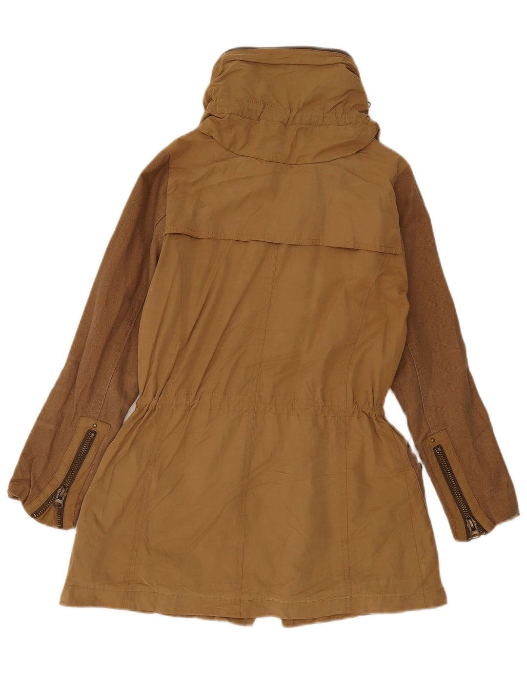 Zara ženska prevelika parka jakna UK 6 XS bež