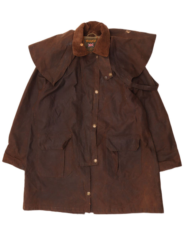 Toggi ženski preveliki kaput od voštanog pamuka UK 16 Large Brown