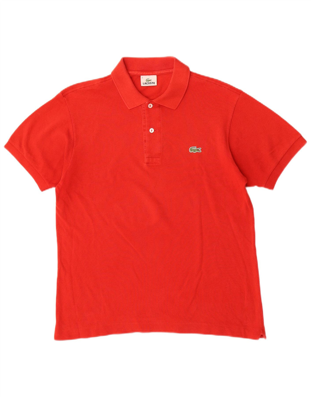 Lacoste muška polo majica veličine 3 mala crvena pamuk