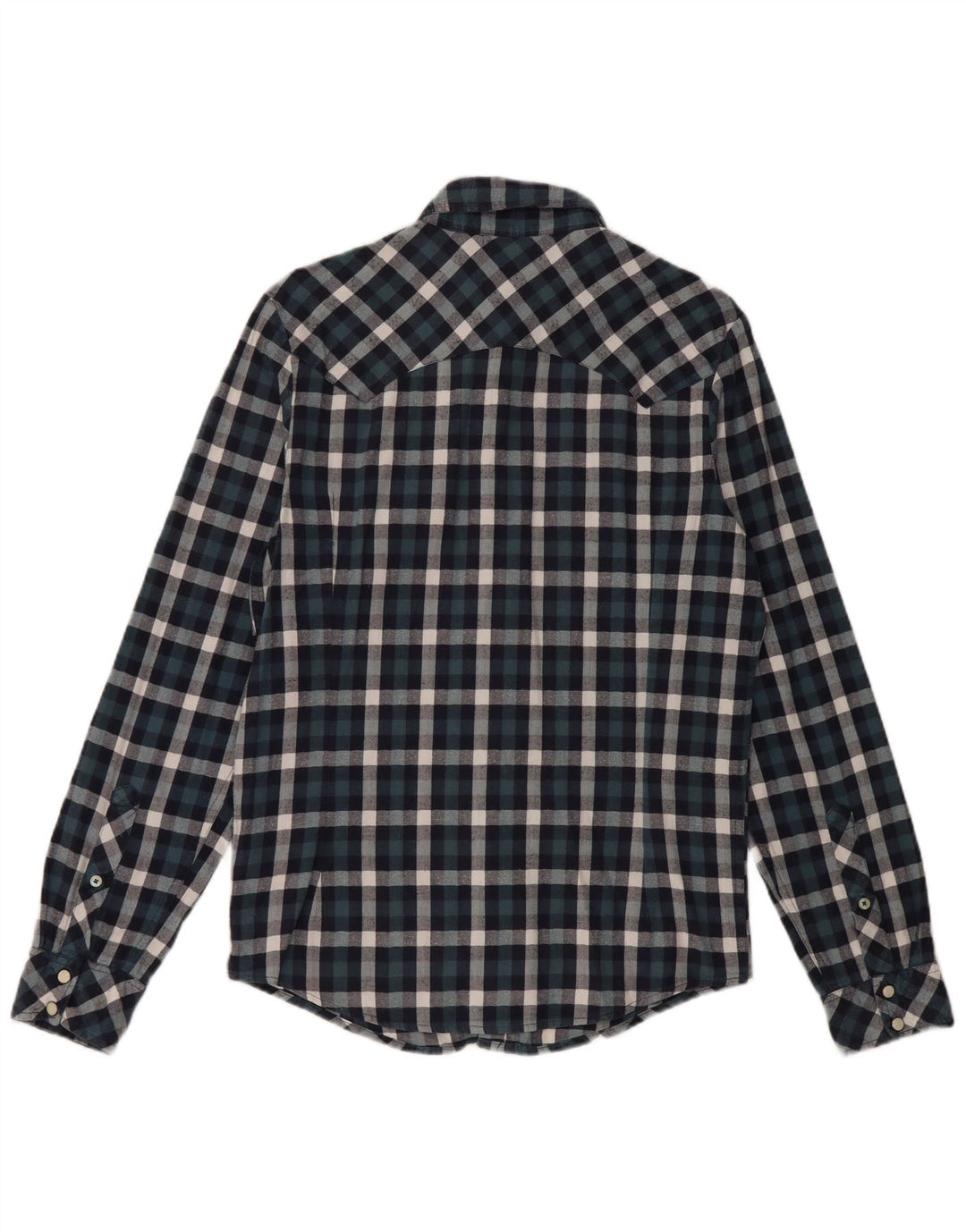 Lee muška uska košulja malenog plavog kariranog pamuka