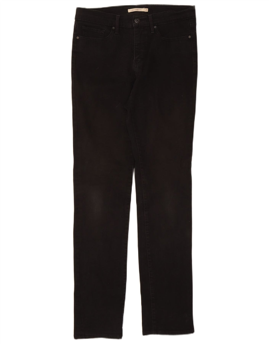 Levi's ženske 312 uske traperice W29 L31 crne