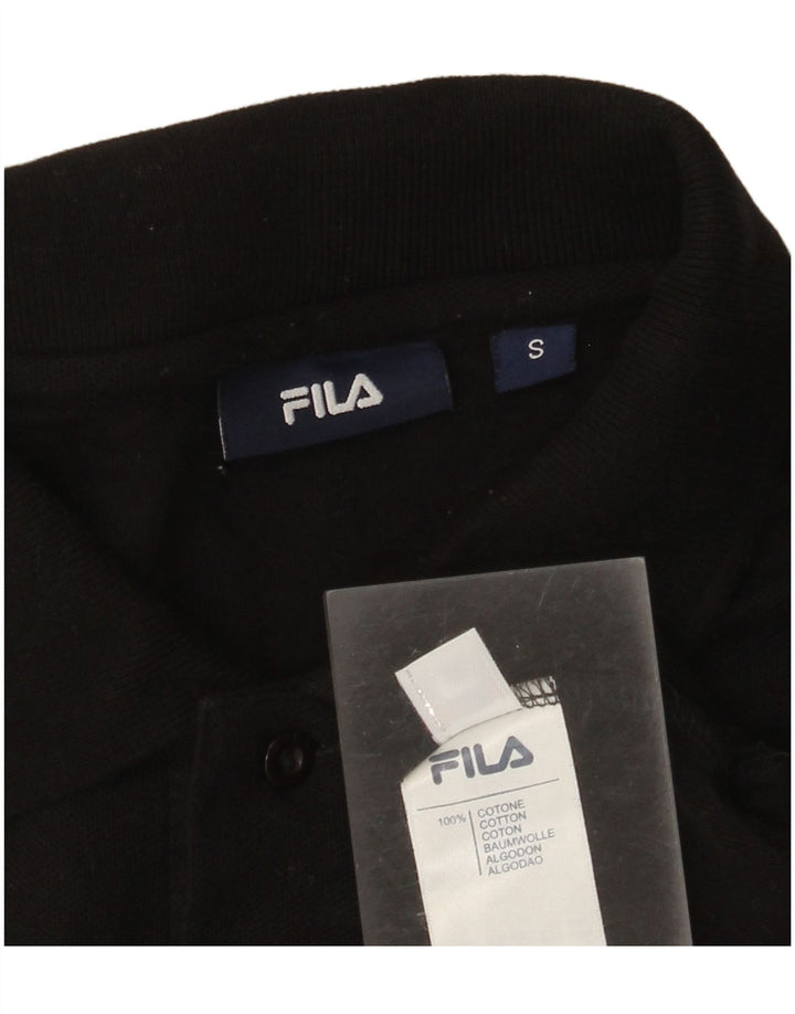 Fila muška polo majica mala crna pamučna