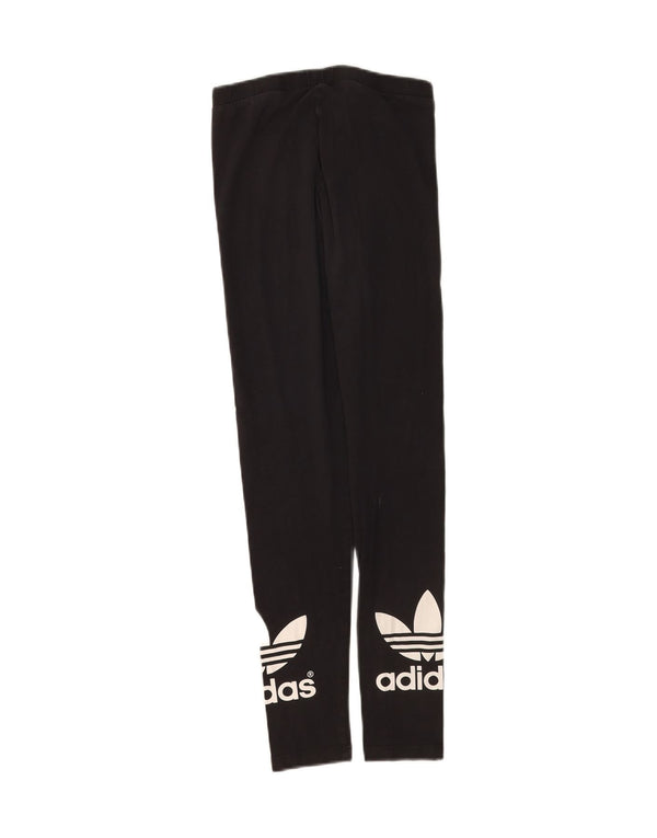 Adidas ženske grafičke tajice UK 8 male crne