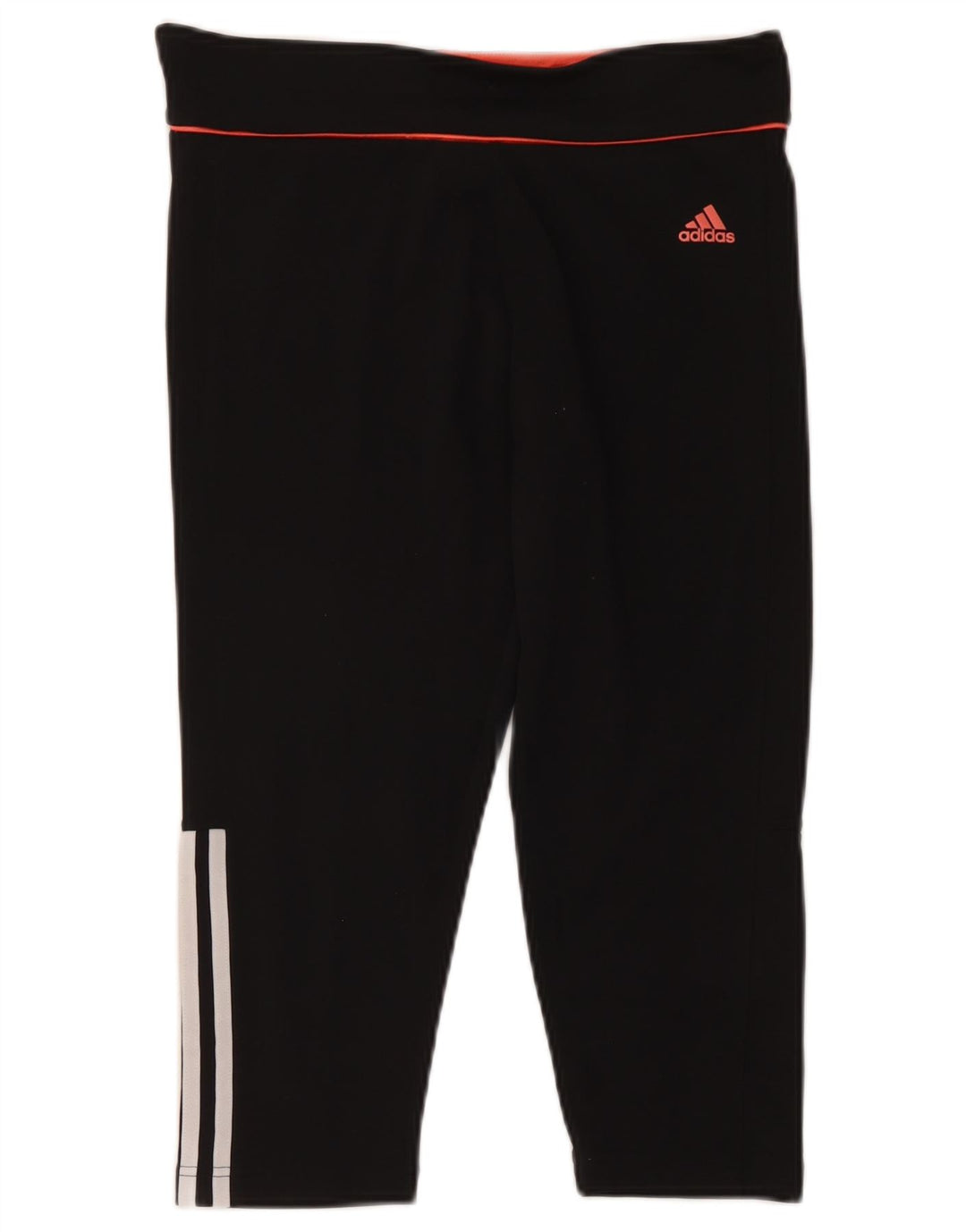Adidas ženske Climalite Capri tajice UK 12/14 Srednje crni poliester