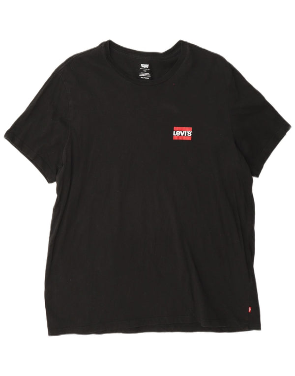 Levi's muška majica kratkih rukava Slim Fit, 2XL crni pamuk