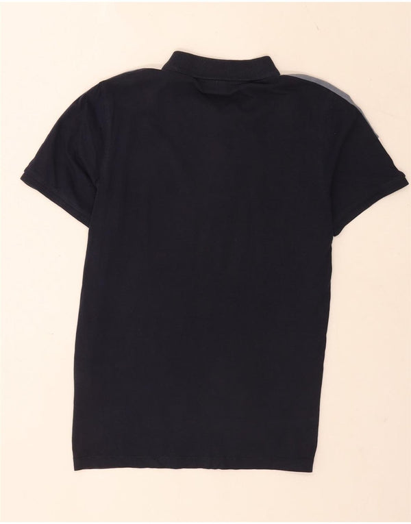 Jack & Jones muška polo majica mala tamnoplava pamuk blok boja