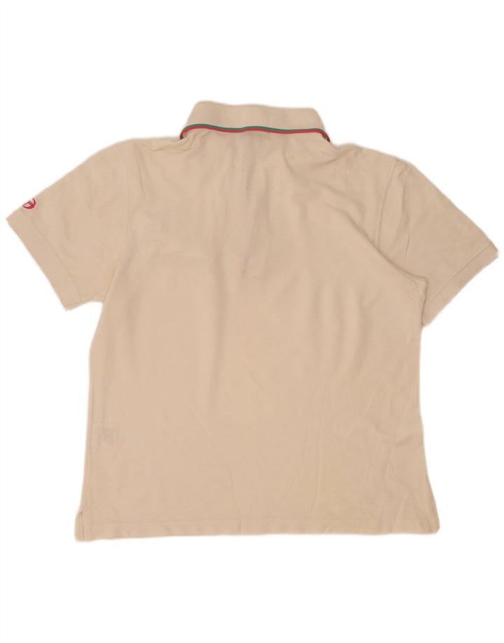 Sergio Tacchini muška polo majica EU 48 srednji bijeli pamuk