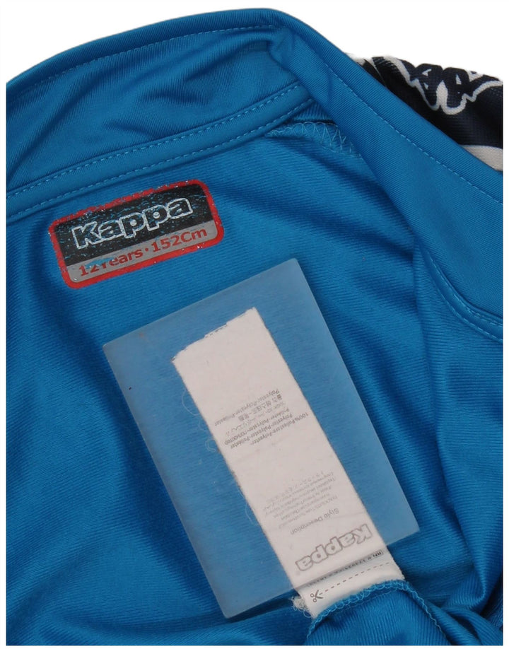 Gornja jakna trenirke Kappa Boys Graphic 11-12 Years Blue Colourblock