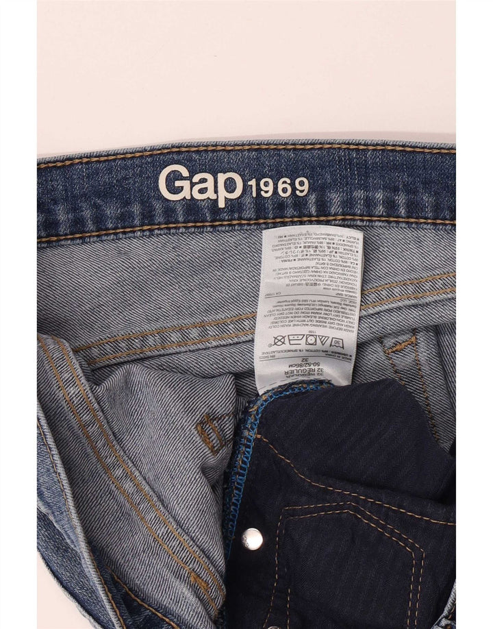 Gap Ženske uske traperice W32 L31 Plavi pamuk