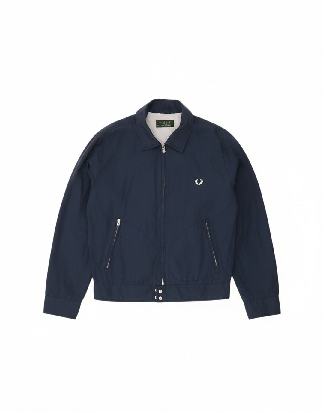 FRED PERRY Muška bomber jakna UK 40 Large tamnoplavi pamuk