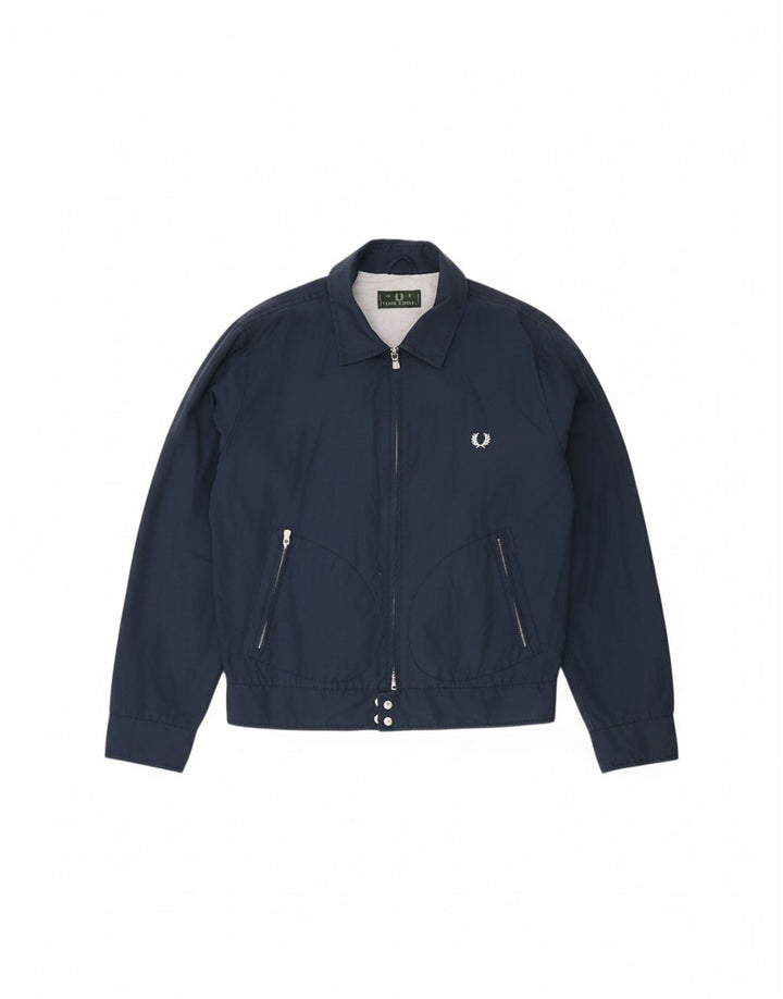 FRED PERRY Muška bomber jakna UK 40 Large tamnoplavi pamuk