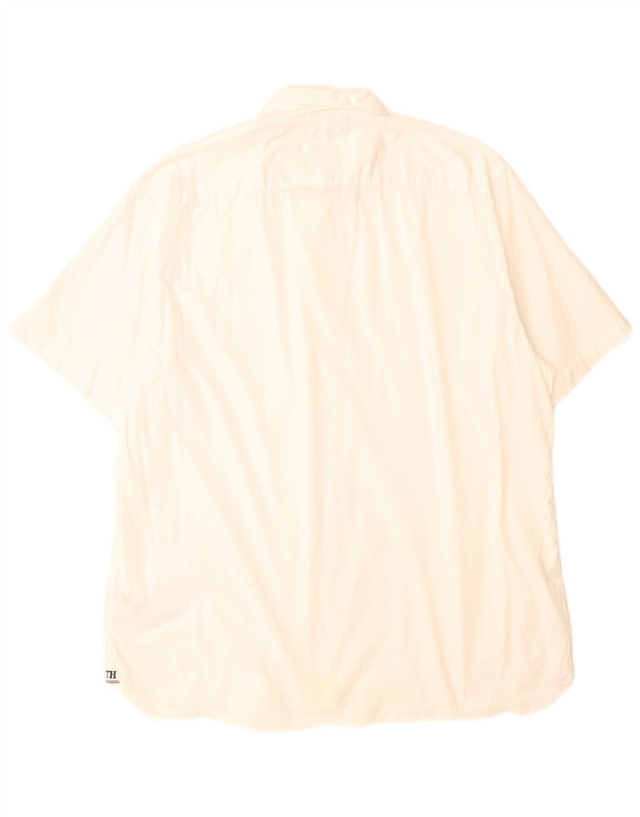 Tommy Hilfiger muška košulja kratkih rukava 2XL bijeli pamuk