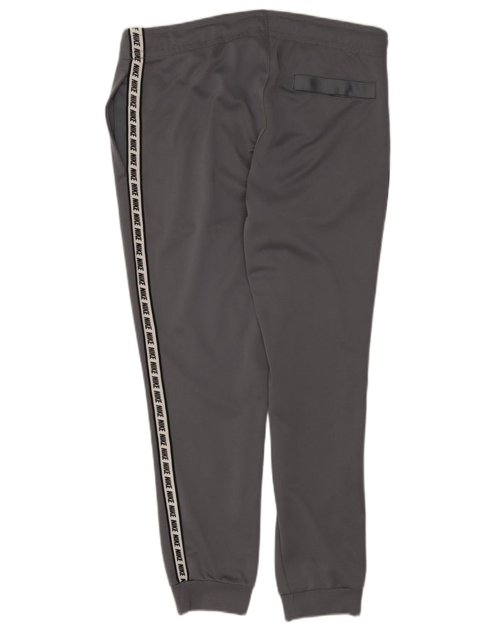 Nike muške grafičke trenirke, hlače za trčanje srednje sive boje