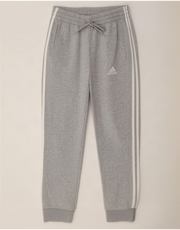 Adidas Ženska trenirka Trousers Joggers UK 12 Medium Grey Cotton