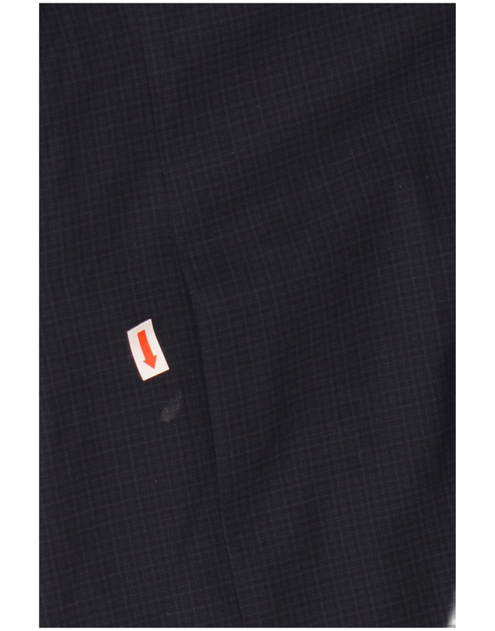 Marks & Spencer muški sako sa 2 gumba UK 40 veliki mornarsko plavi karirani