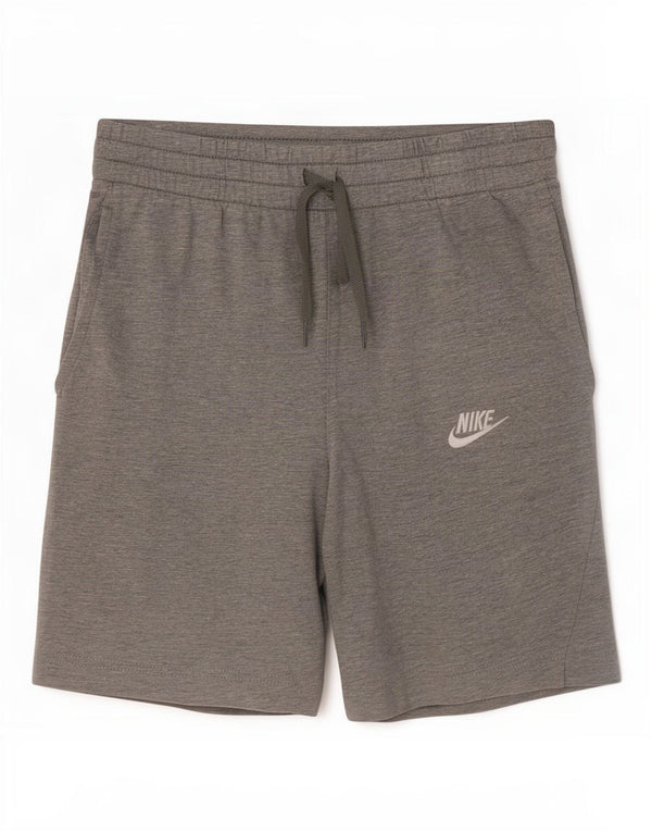Nike Sportske kratke hlače za dječake 10-11 godina srednje sive pamučne boje